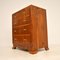 Art Deco Walnut Chest of Drawers, 1920s, Image 6