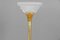 Jugendstil Floor Lamp with Original Glass Shade, Vienna, 1908 2