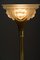 Jugendstil Floor Lamp with Original Glass Shade, Vienna, 1908, Image 13