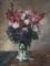 Franz Gebhard Lins, Fleurs en vase, 1921, Oil on Canvas, Framed 2