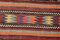 Türkischer Ethnischer Vintage Kelim Teppich 10