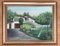 Maurice Chevalley, Villa Rachelle, Oil on Canvas, Framed 1