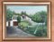 Maurice Chevalley, Villa Rachelle, Oil on Canvas, Framed, Image 1