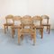 Chaise de Salle à Manger en Pin attribuée à Rainer Daumiller, 1970s, Set de 6 1