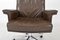 Ds 35 Executive Swivel Leather Office Chair Armchair on Castors from de Sede, Swiss, 1970s 9