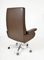 Ds 35 Executive Swivel Leather Office Chair Armchair on Castors from de Sede, Swiss, 1970s 5