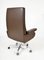 Ds 35 Executive Swivel Leather Office Chair Armchair on Castors from de Sede, Swiss, 1970s, Image 5