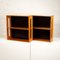 Pine Wall Mounted Bookshelves, Denmark, 1960s, Set of 2, Image 3