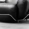 Black Leather and Tubular Steel Armchairs, 1970s, Set of 2, Image 7