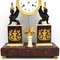 Reloj Directory de bronce de mármol del siglo XVIII, Imagen 3
