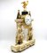 Louis XVI Pendulum Clock in Golden Bronze and Marble Revolution 9