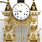 Reloj de péndulo Luis XVI de bronce dorado y mármol Revolution, Imagen 11
