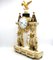 Reloj de péndulo Luis XVI de bronce dorado y mármol Revolution, Imagen 10