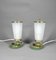 Lampes de Chevet Cylindre, Allemagne, 1950s, Set de 2 3