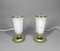 Cylinder Bedside Lights, Germany, 1950s, Set of 2 1