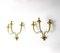 Brass Wall Lights, 1950s, Set of 2 10