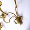 Brass Wall Lights, 1950s, Set of 2, Image 3