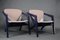 Blue Butterfly GE 460 Lounge Chairs by Hans Wegner for Getama, 1980s, Set of 2, Image 1