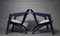 Blue Butterfly GE 460 Lounge Chairs by Hans Wegner for Getama, 1980s, Set of 2 8