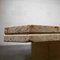Travertine Coffee Table by George Mathias for Maho, 1970s 10