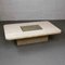 Travertine Coffee Table by George Mathias for Maho, 1970s 1