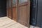 Art Nouveau Double Door with Etched Glass Panes, 1890s, Set of 4 15