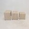 Italian Travertine Nesting Tables, 1980s, Set of 3 11