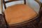 Tavolo da gioco vintage con sedie bergere, anni '40, set di 5, Immagine 24