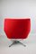 Red Swivel Chair attributed to Veb Metallwaren Naumburg, 1980s, Image 3