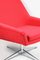 Red Swivel Chair attributed to Veb Metallwaren Naumburg, 1980s, Image 5