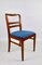 Vintage Blue Dining Chairs, 1960s, Set of 4, Image 12