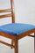 Chaises de Salle à Manger Vintage Bleues, 1960s, Set de 4 10