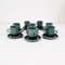 Ceramic Meri Cups by Ulla Procope for Arabia, Finland, 1970s, Set of 16 10