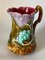 Majolica Pitcher by George Jones, France, 1900s, Image 9