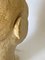 Escultura de cabeza de hombre blanco estilo Art Déco, Francia, 1940, Imagen 7