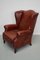 Vintage Dutch Cognac Wingback Leather Club Chair, Image 7