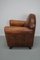 Vintage Dutch Cognac Leather Club Chair 4