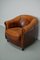 Vintage Dutch Cognac Leather Club Chair 19