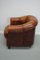 Fauteuil Club Vintage en Cuir Cognac, Pays-Bas 4