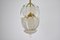Mid-Century Italian Murano Glass Leaf Pendant, 1960s 6