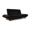 Black Leather Rossini 2-Seater Sofa from Koinor 3