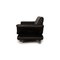 Black Leather Rossini 2-Seater Sofa from Koinor 10