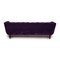 Violettes Sofa mit Stoffprofil von Roche Bobois 8