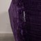 Violettes Sofa mit Stoffprofil von Roche Bobois 6