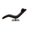 Chaise longue Kalinda de cuero negro de Whos Perfect, Imagen 9