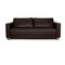 Dark Brown Leather Ego 3-Seater Sofa from Rolf Benz 1