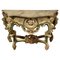 French Baroque Console Table, 1860, Image 1