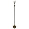 Arts and Crafts Brass Column Floor Lamp, 1930s, Image 1