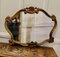 French Gilt Scallop Shaped Overmantel Mirror, 1950s 7