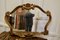 Miroir de trumeau en Forme de Coquillage Doré, France, 1950s 3